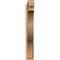 Ekena Millwork Funston Block Rough Sawn Outlooker, Western Red Cedar, 6"W x 36"D x 42"H OUT06X36X42FST05RWR - alternate 4